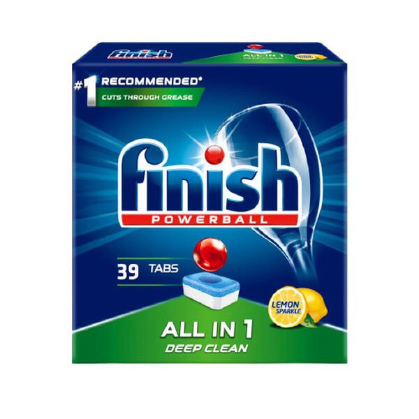 FINISH TABS 39PCS LEMON ALL IN 1