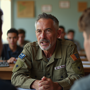 Engaging Teens with Veterans' Real-Life Experiences