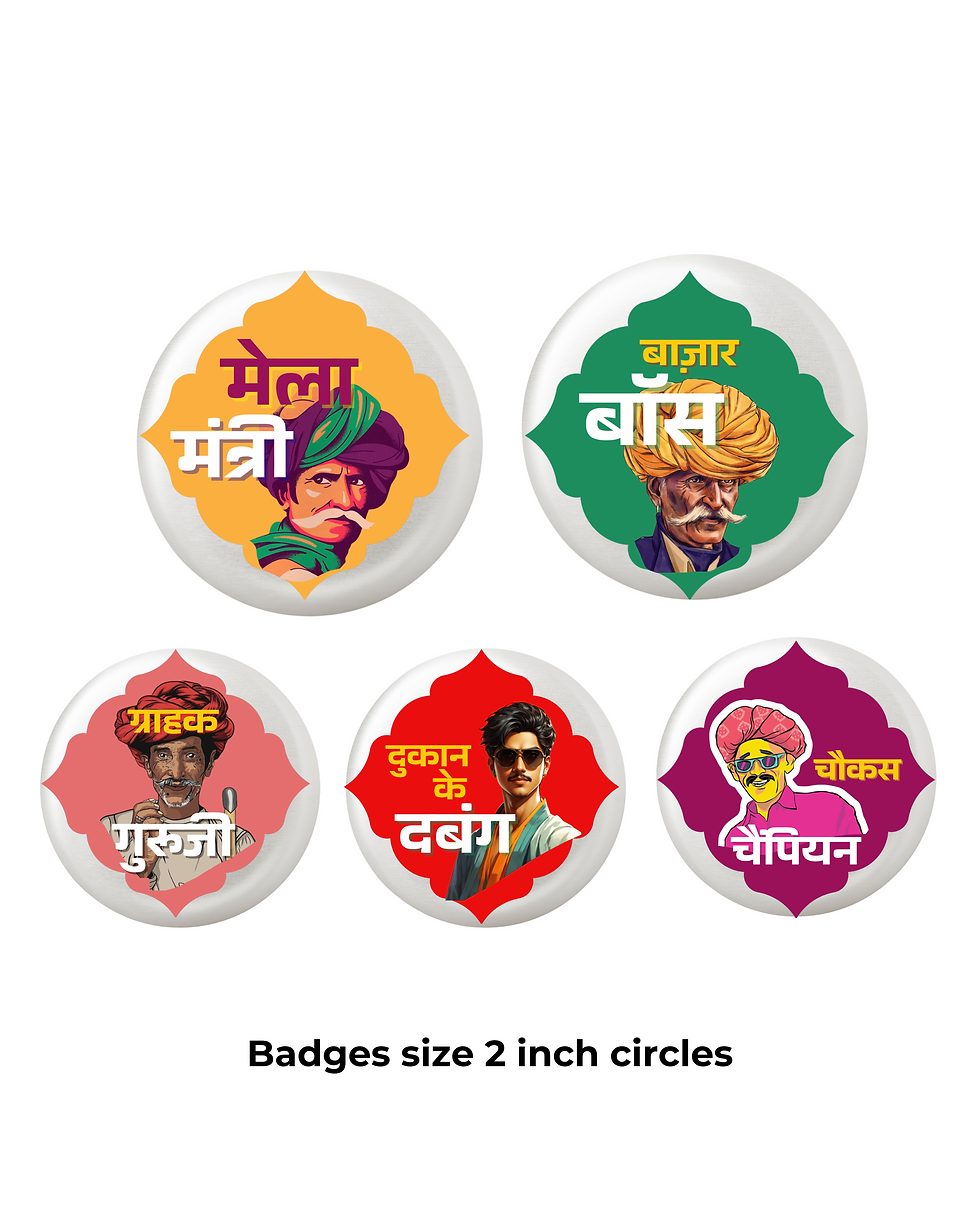 Cotton ka Mela Badges