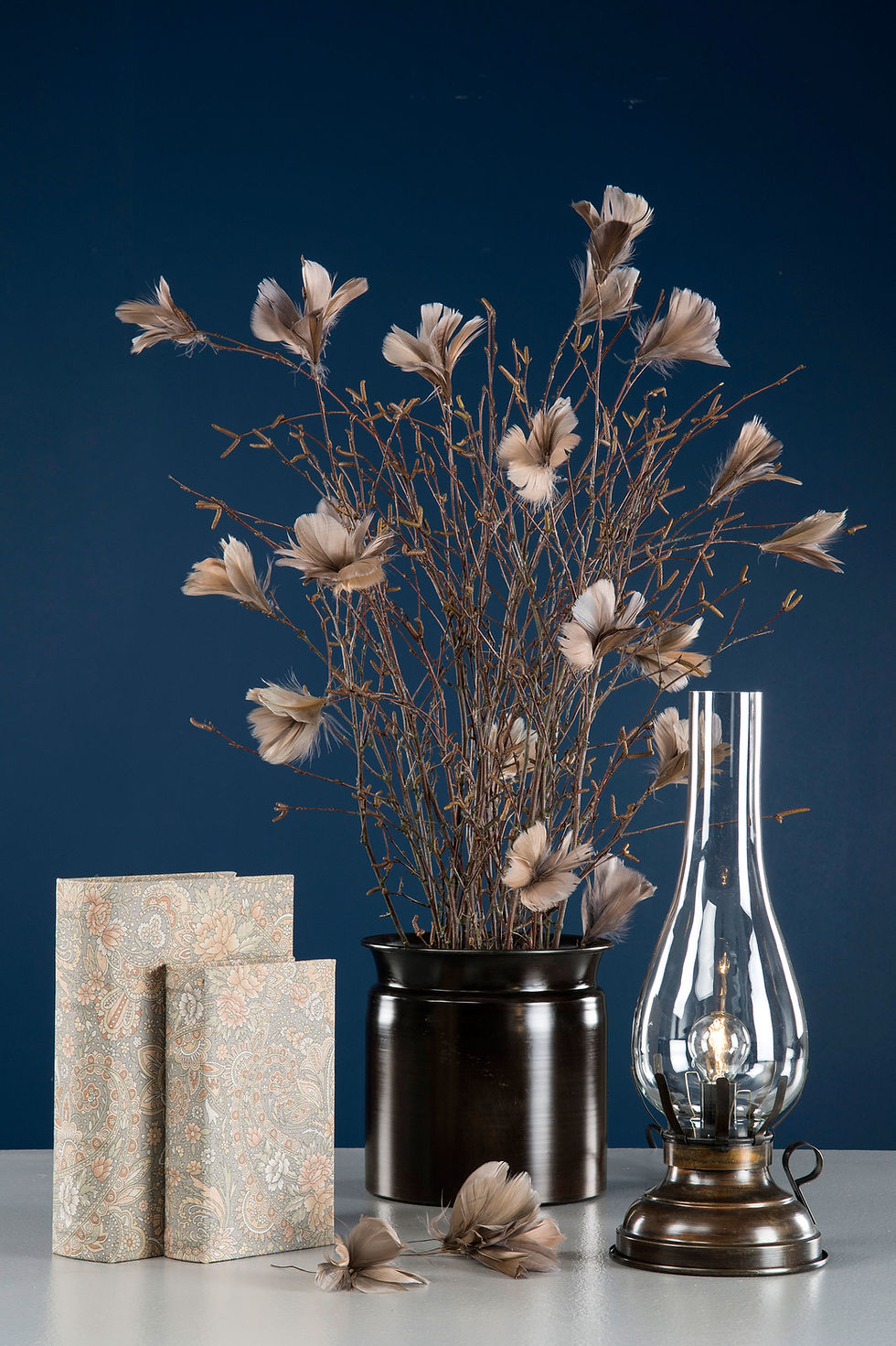 Fjäder Trådad Blom Mullvad 12-pack