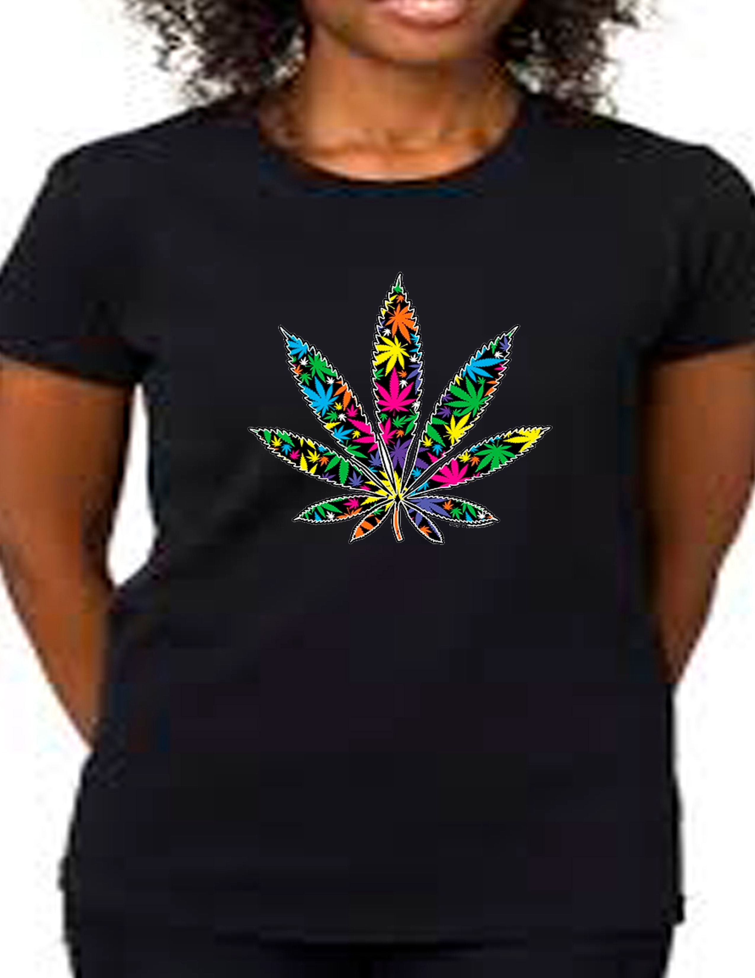 Mary Rainbow Leaf T-Shirt