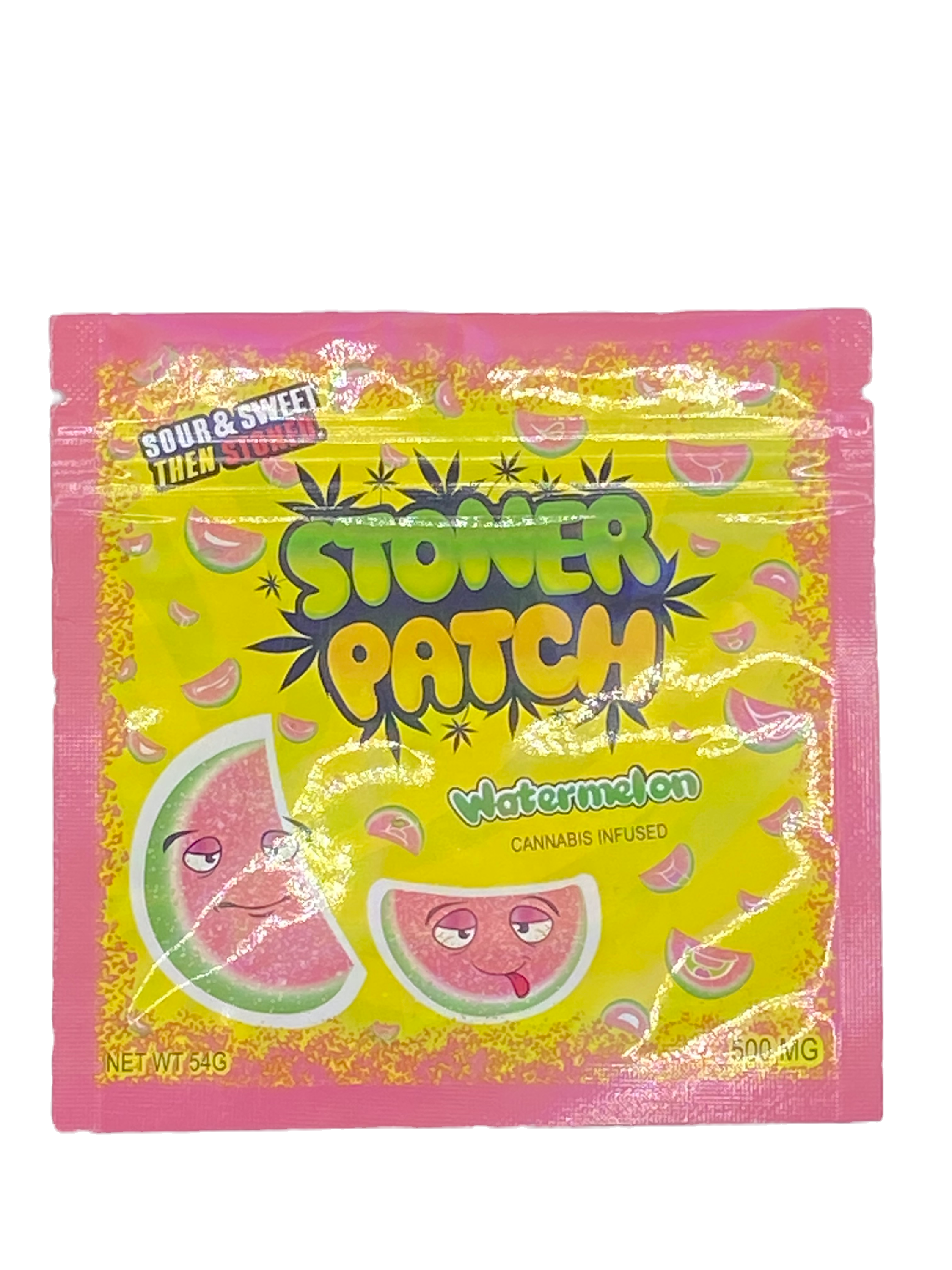 Stoner Patch Dummies Empty Mylar Bag Packaging