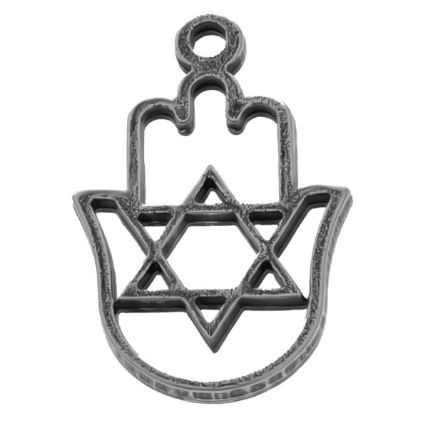 צ'ארם חמסה עם מגן דוד |לילה תכשיטים