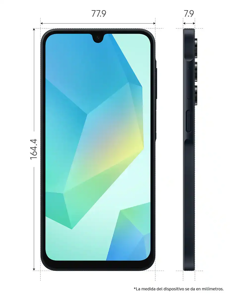 Miniatura: SAMSUNG

Galaxy A16 Super AMOLED 6.7 pulgadas