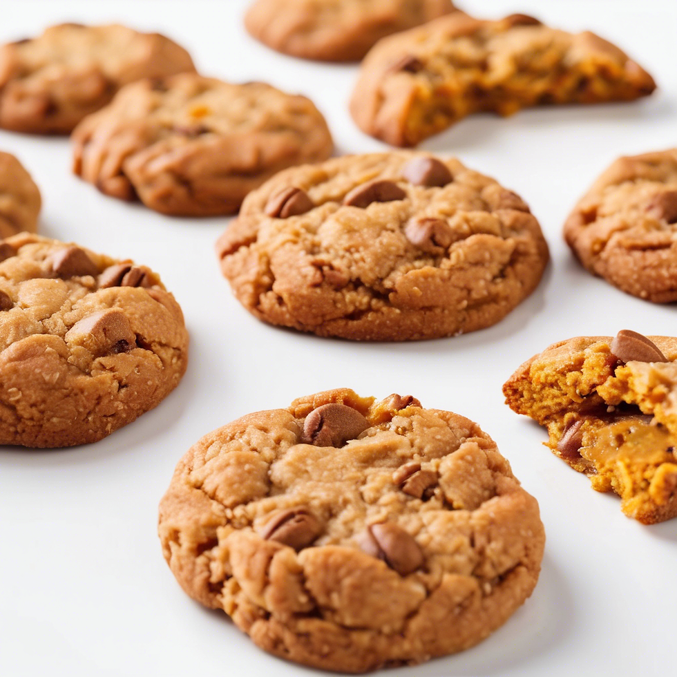 Pumpkin Crunch Cookies