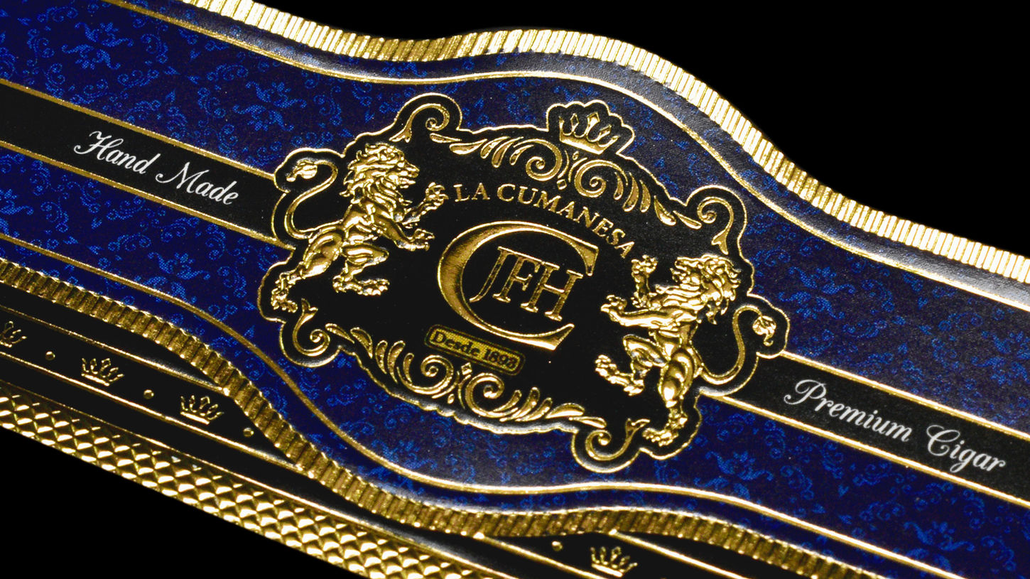 Diseño y Fabricación de Etiquetas para puros premium La CUmanesa / Manufacture of custom cigar bands for premium cigars La Cumanesa / OBS RINGS