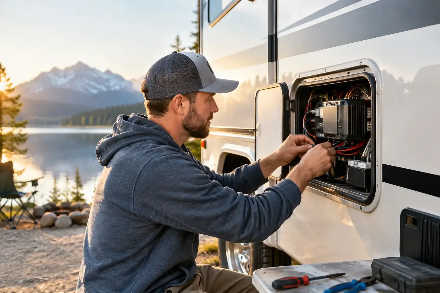 RV Soft Start Installation for Easier Camping