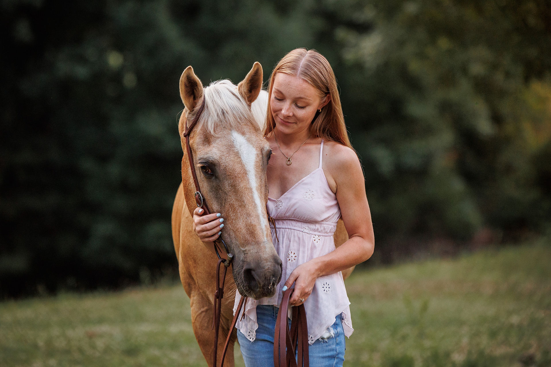 Horse and rider portrait near Athens, GA