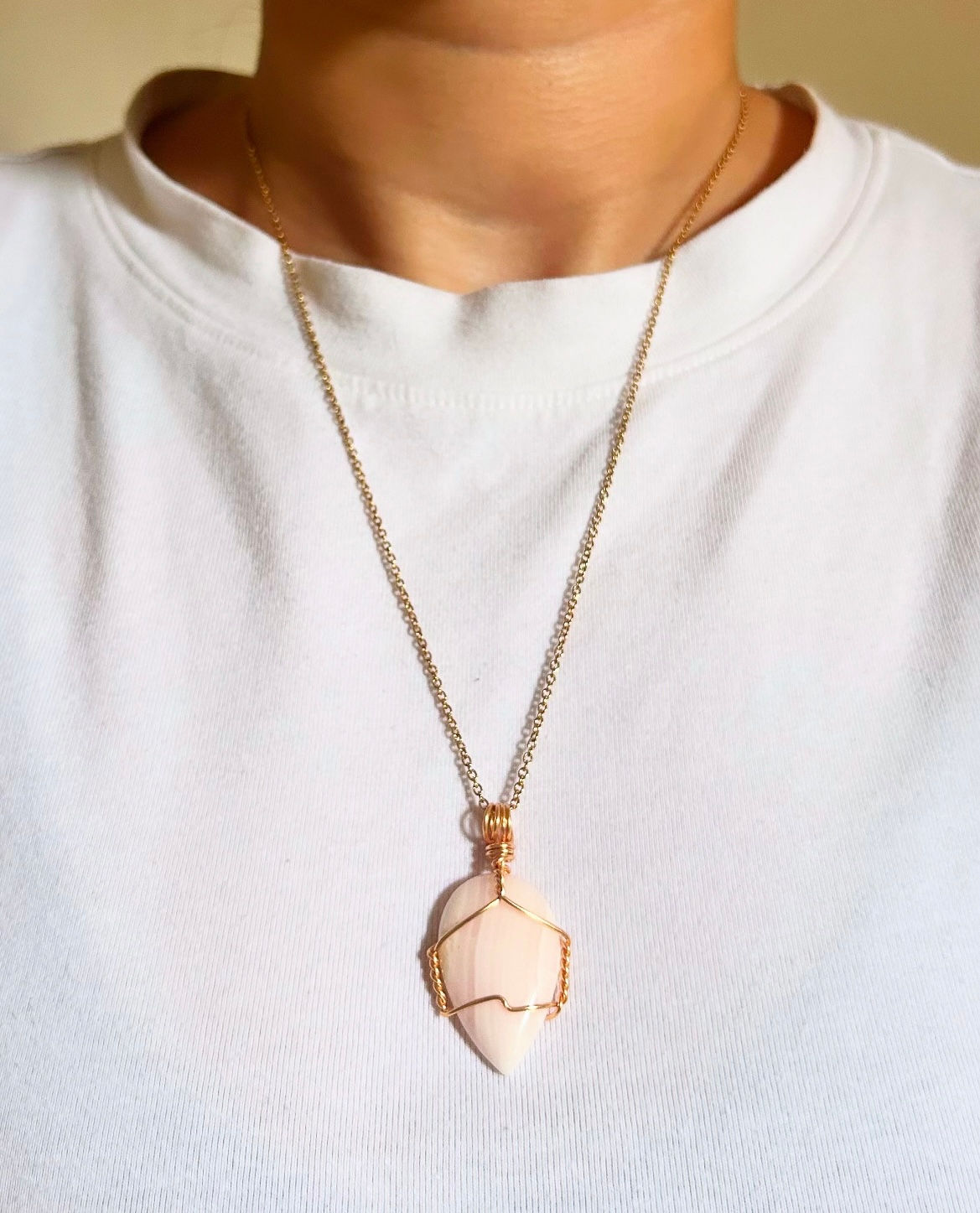 Mangano Calcite Pendants