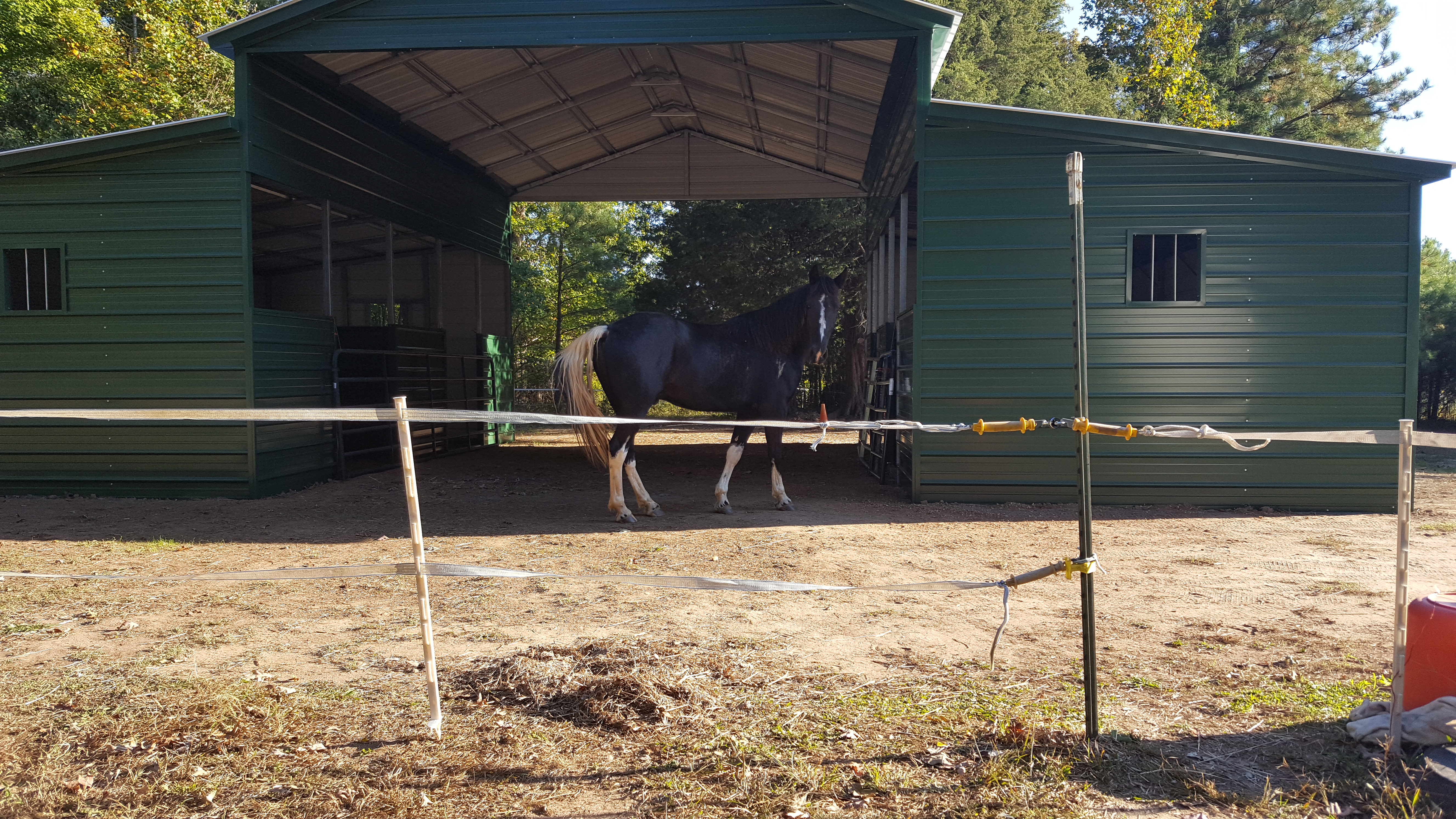 The Barn is Up