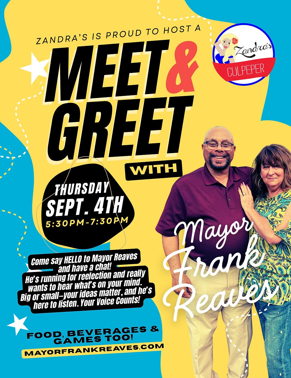 Meet & Greet at Zandra's!