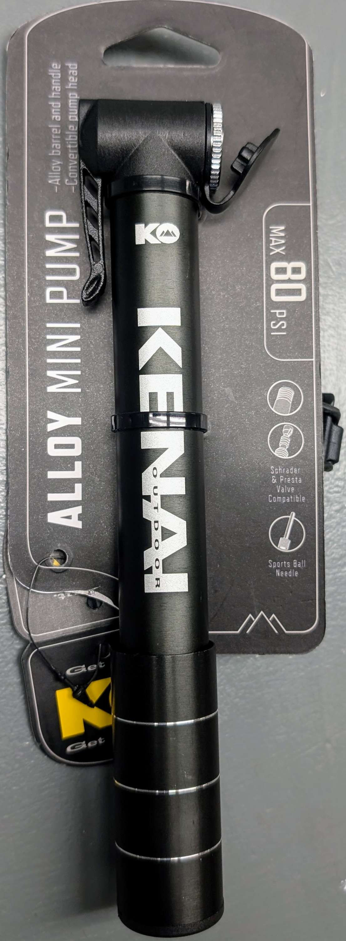 Alloy Mini Frame Pump - 80 PSI