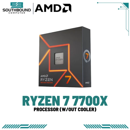 AMD RYZEN 7 7700X Processor (Without Cooler) | Southbound Computer