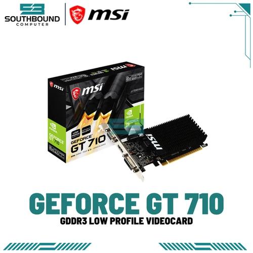 MSI GeForce GT 710 2GB Low Profile Graphics Card | Southbound
