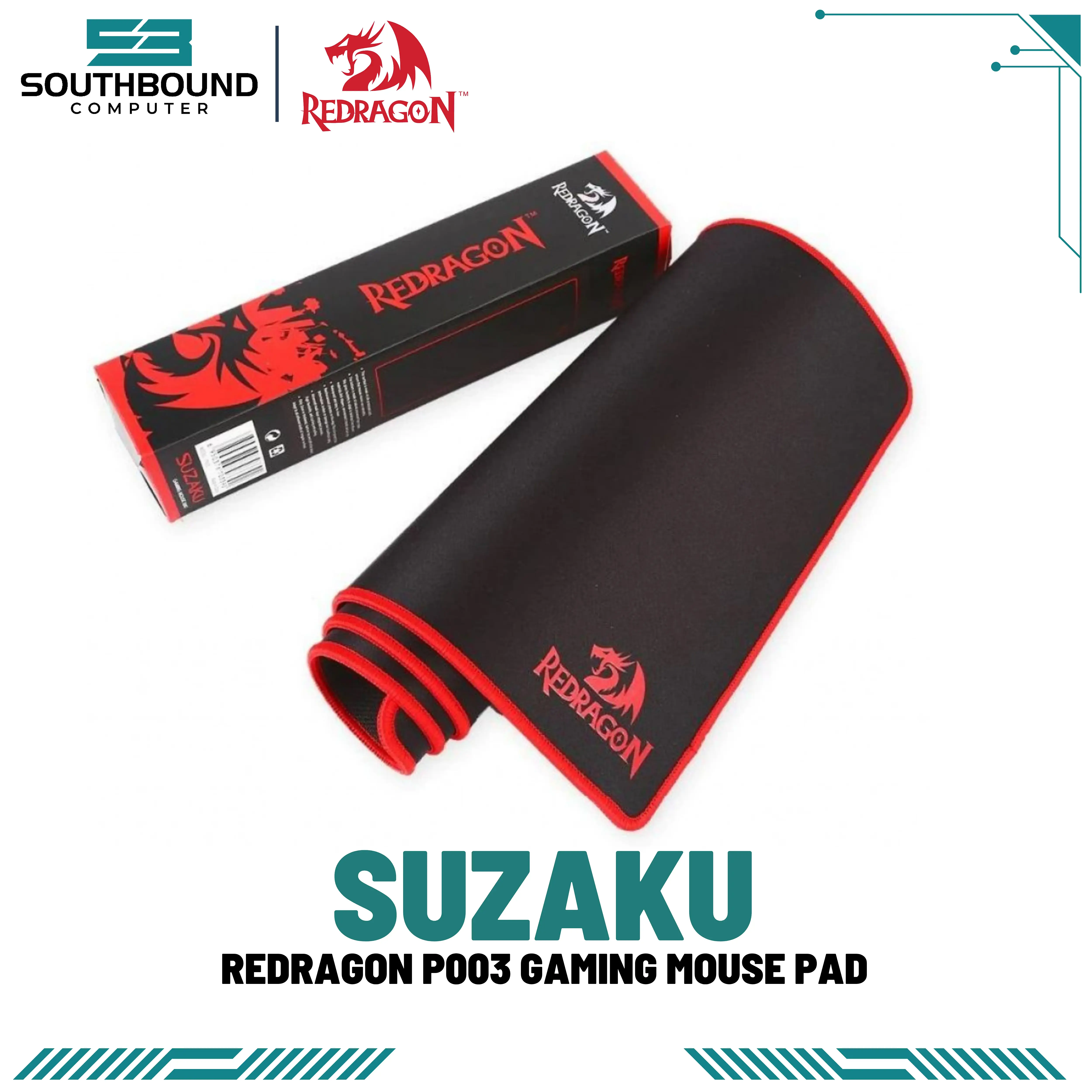 REDRAGON Suzaku P003 800X300X3MM Gaming Mouse Pad