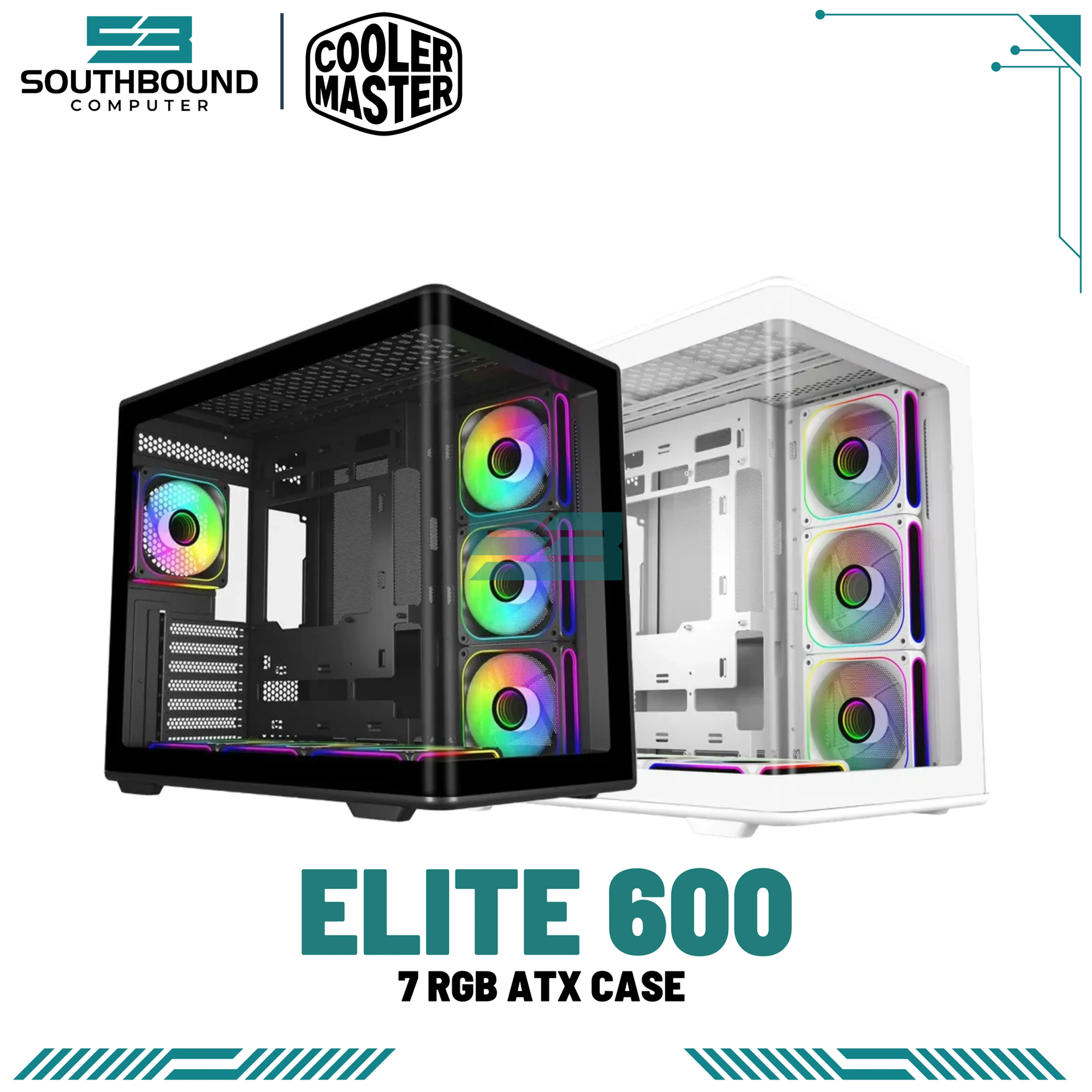Cooler Master Elite 600 RGB Gaming Case