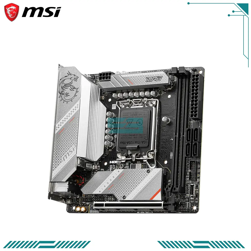 Thumbnail: MSI MPG B760I Edge WiFi DDR4 LGA1700 Mini-ITX Motherboard