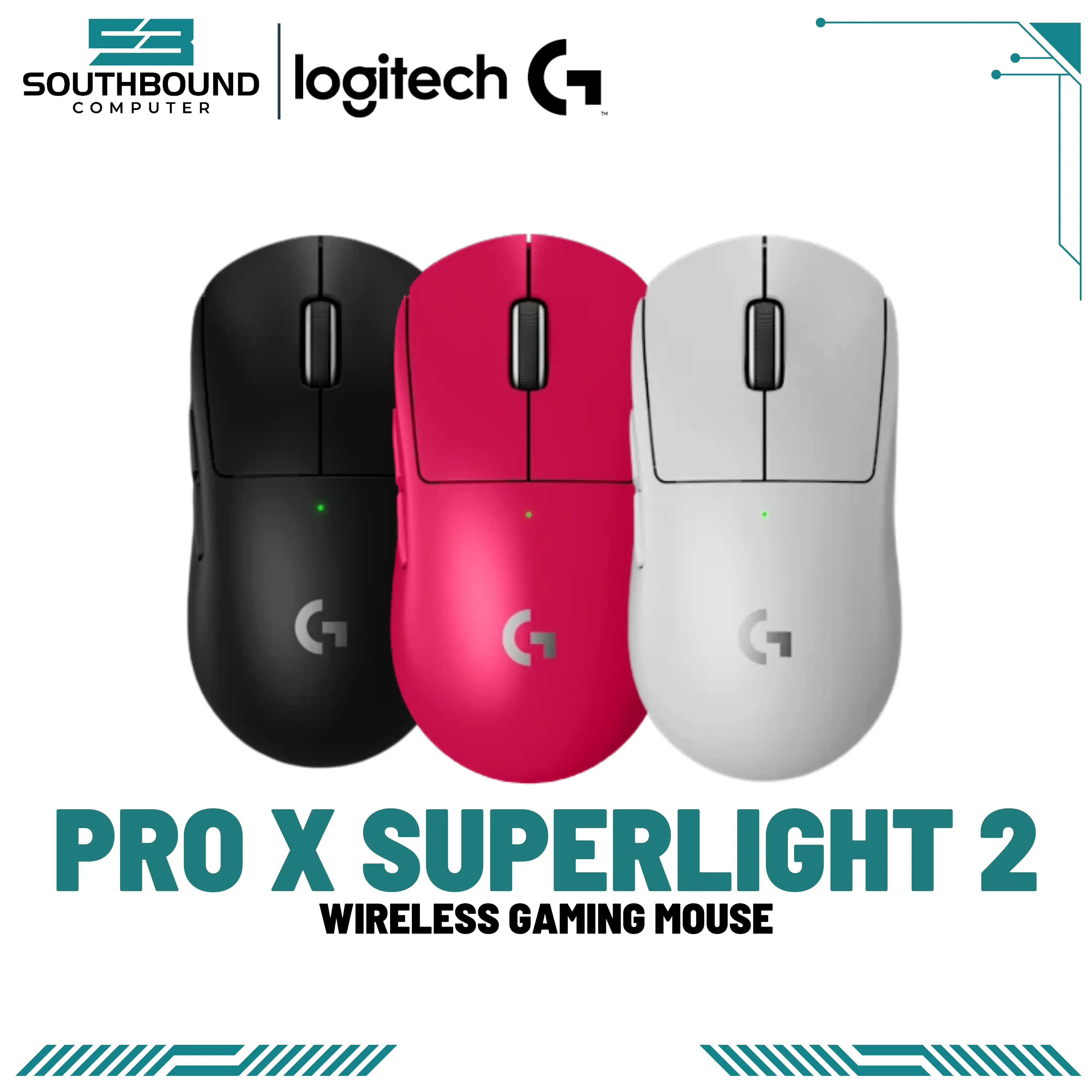 LOGITECH PRO X SUPERLIGHT 2 Wireless Gaming Mouse