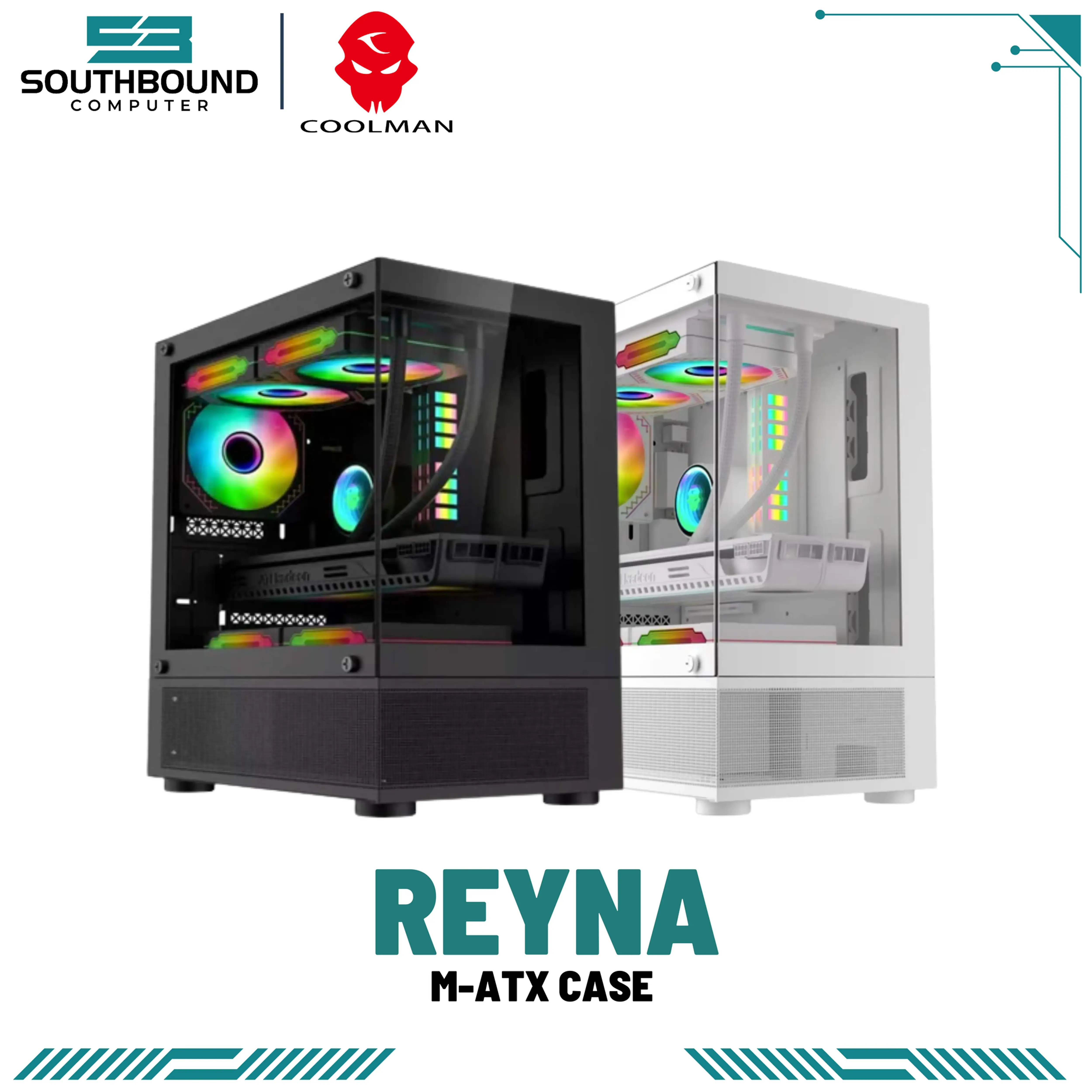 Coolman Reyna Micro-ATX Case