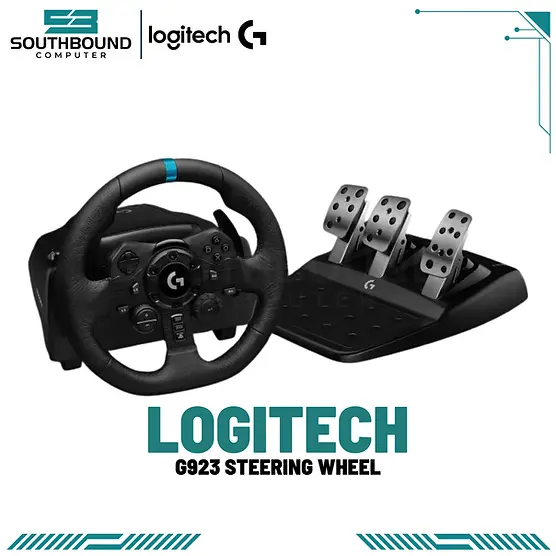 LOGITECH G923 Steering Wheel + LOGITECH Driving Force Shifter