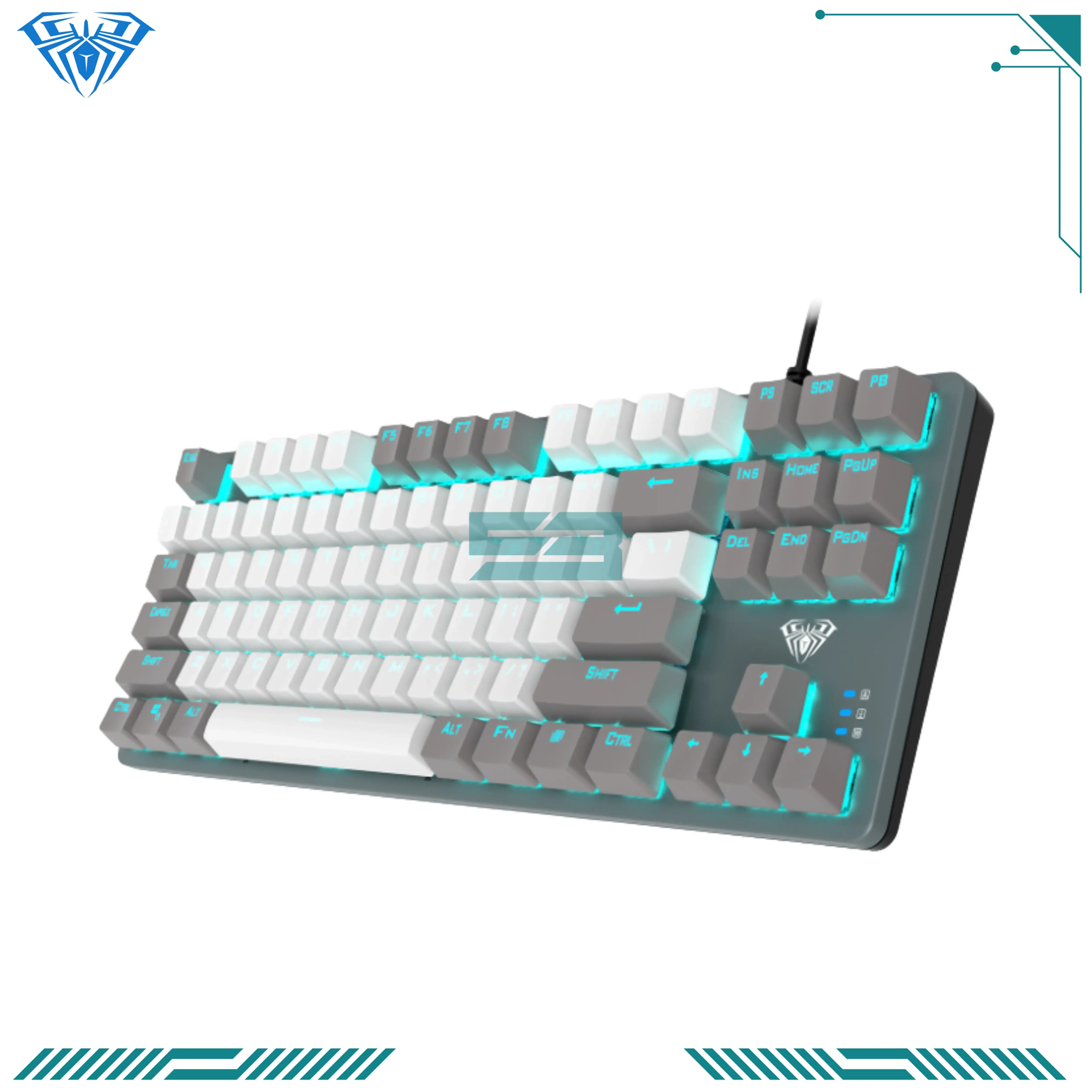 AULA F3287 Wired Mechanical Gaming Keyboard