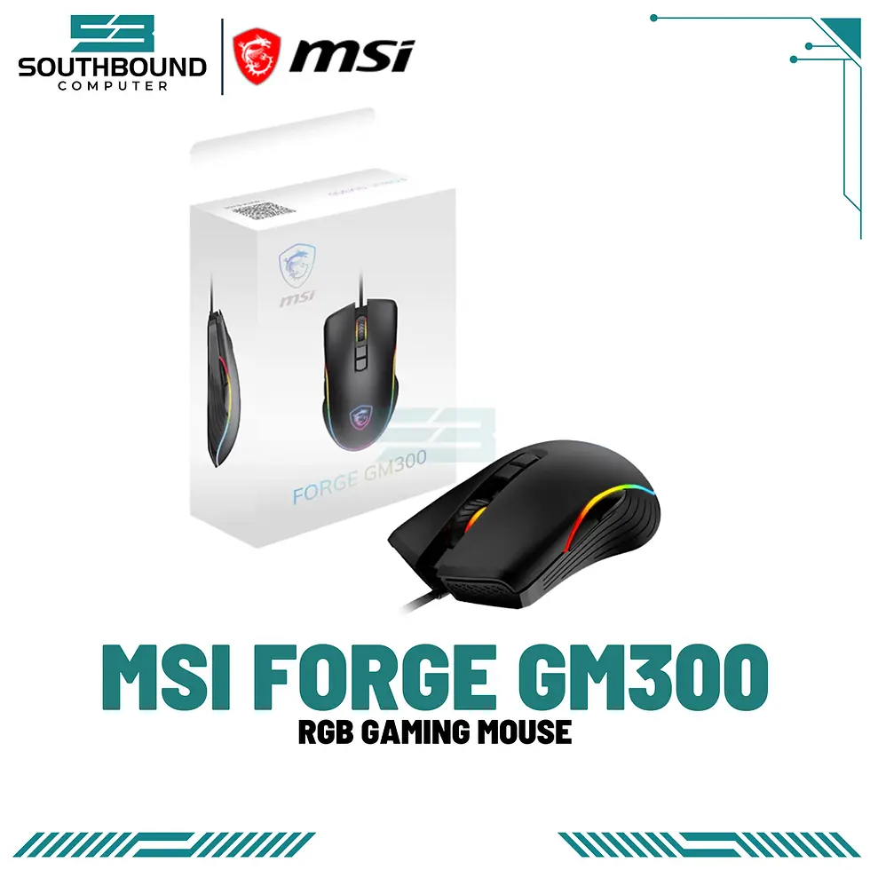 Thumbnail: MSI Forge GM300 RGB Gaming Mouse