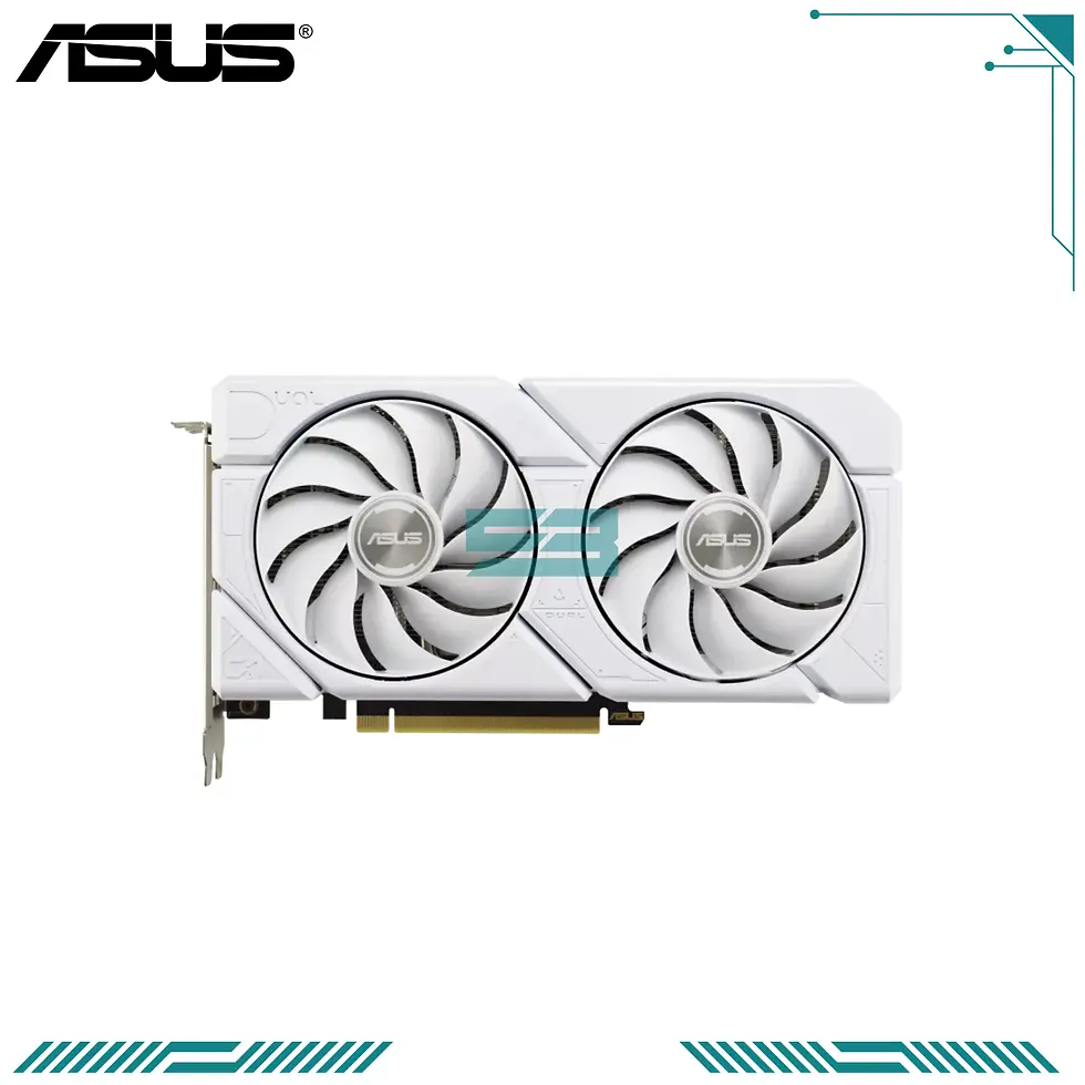 Thumbnail: ASUS Dual GeForce RTX 4060 White OC Edition 8GB GDDR6 Graphics Card