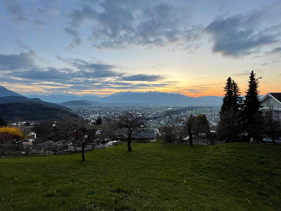 View of Batschuns, Vorarlberg