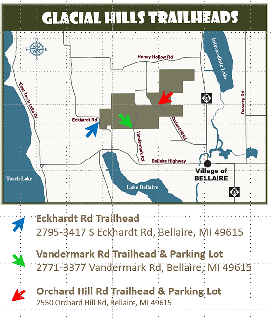 Glacial Hills Trail Map Directions | Glacial-Hills-Trail