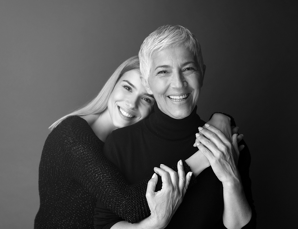 mother and daughter