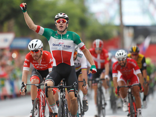 Se estrenó Viviani en la Vuelta