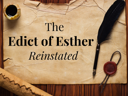 Victory for the Jews: The Edict of Esther Today