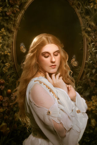 Art Nouveau Portrait Fotoshooting Jena Thüringen