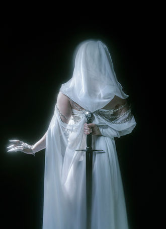 Elven Warrior in White - Fireflypath
