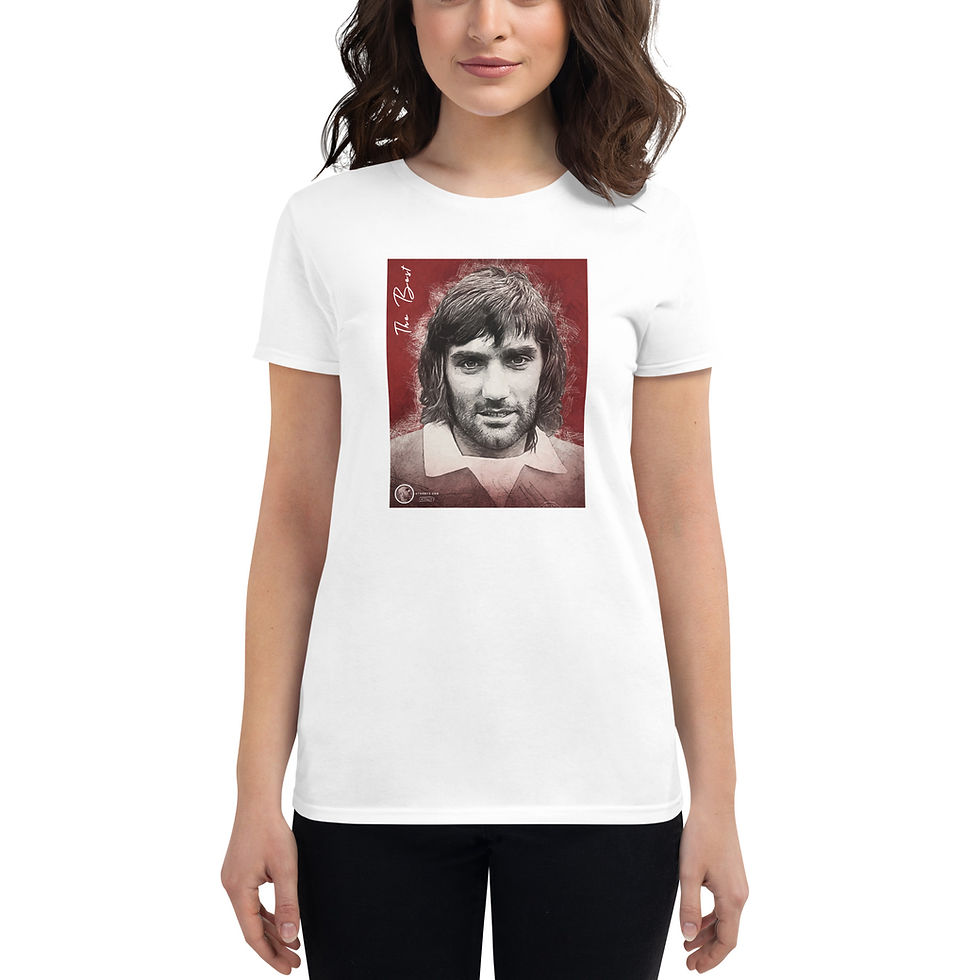 Thumbnail: Women's George Best T-shirt