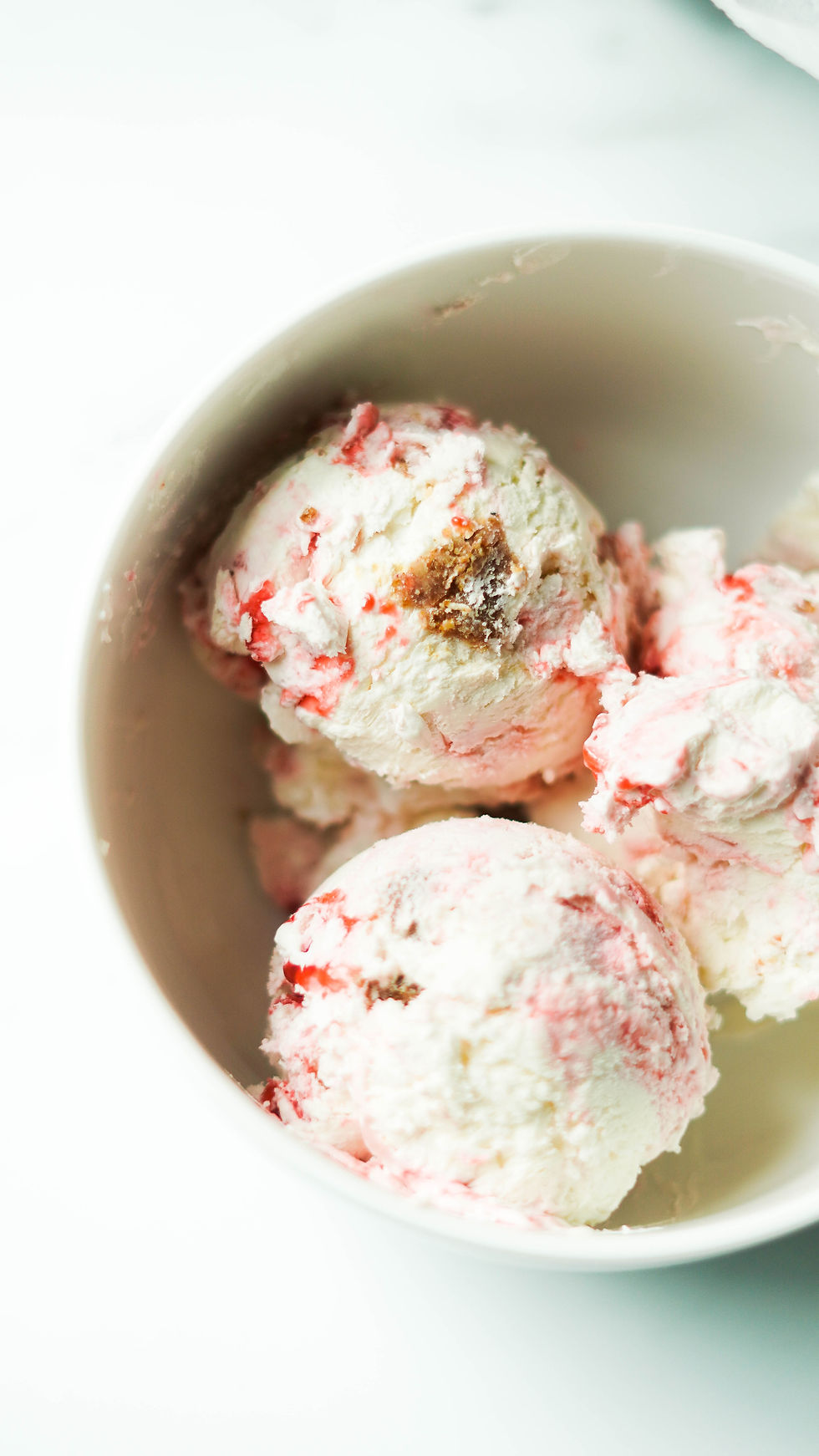 Vegan Raspberry Ice Cream