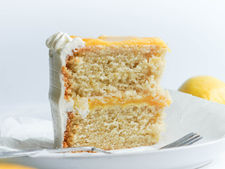 Vegan Lemon Curd Cake
