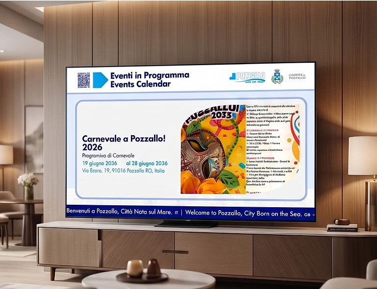 mockup dei dispositivi di pozzallo nata sul mare