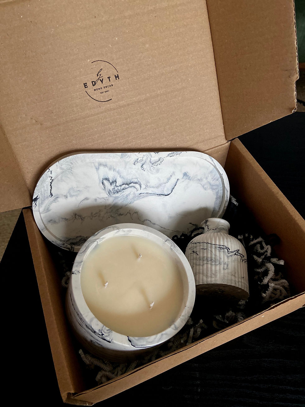 Miniatura: AKINA marble black set