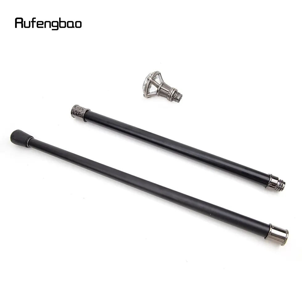 Thumbnail: Diamond Type Walking Cane Fashion Decorative Walking Stick Gentleman Elegant