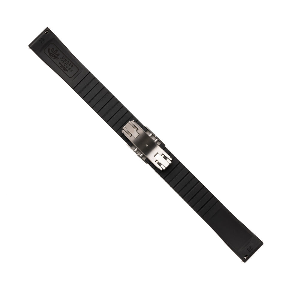 Thumbnail: Cut To Fit Rubber Strap - Black