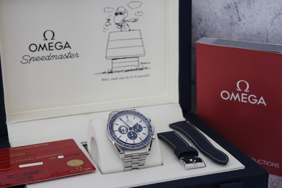 Thumbnail: Omega Speedmaster 50th Anniversary "Silver Snoopy Award"