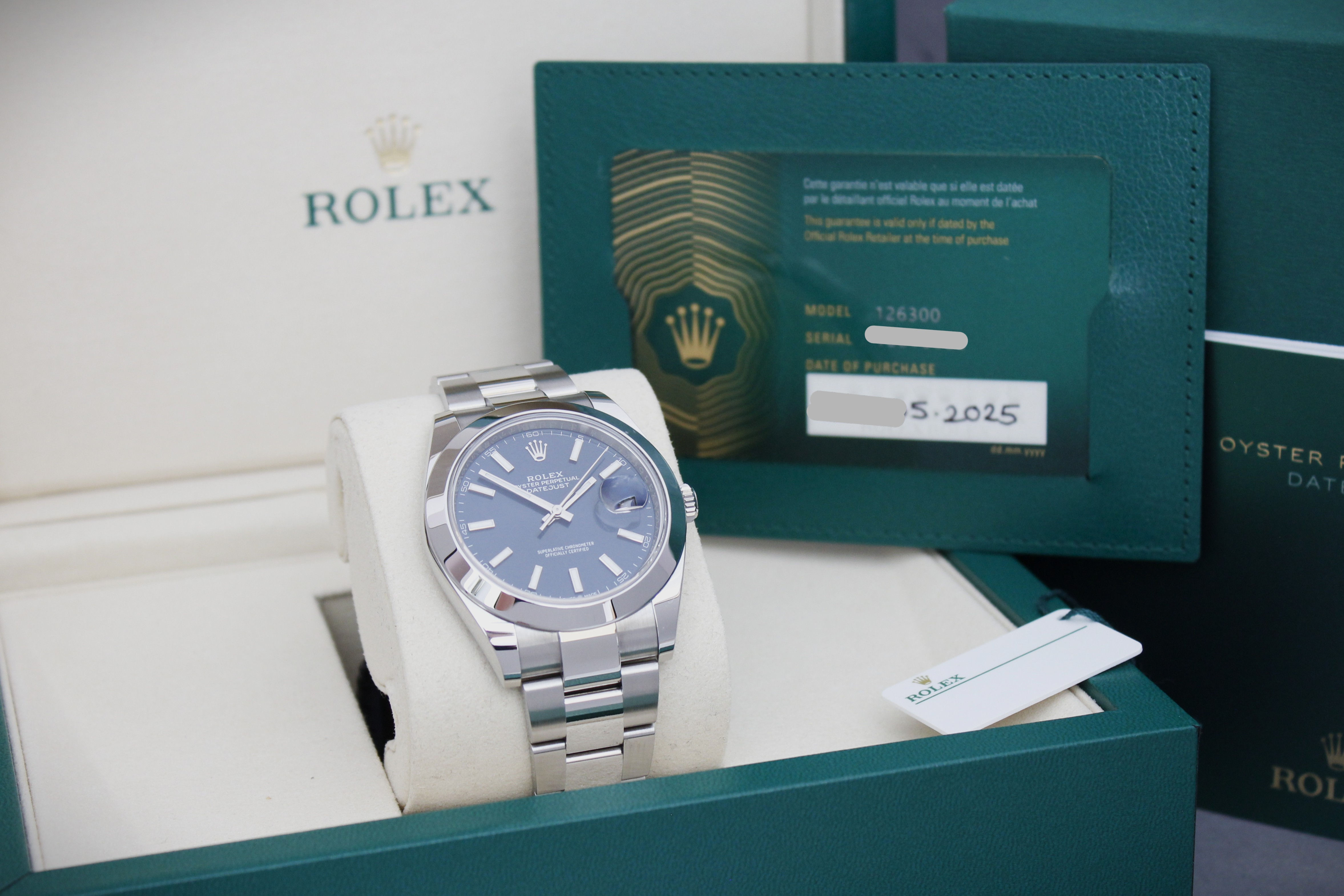 Rolex Datejust 41 Blue