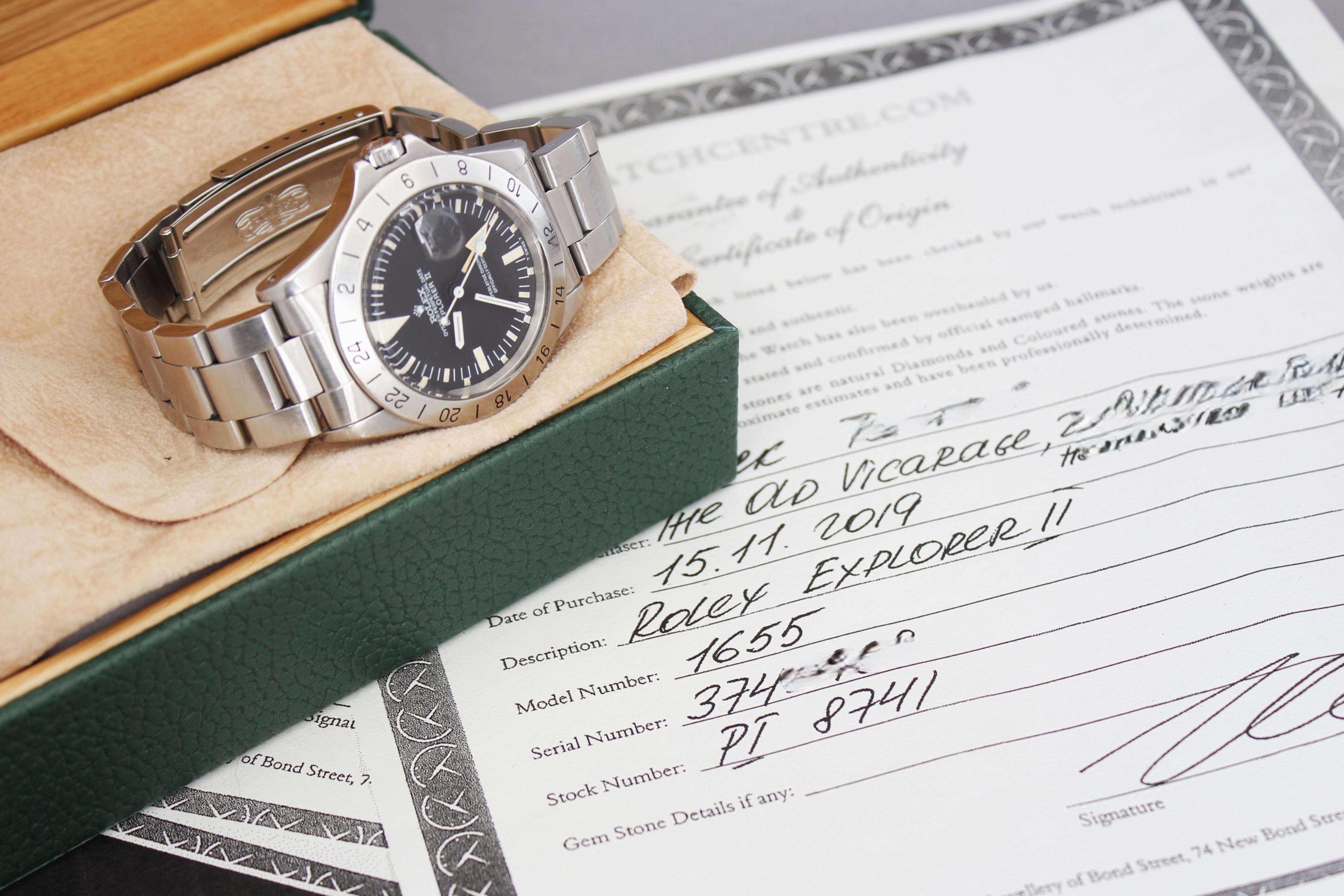 1973 Rolex Explorer II 1655