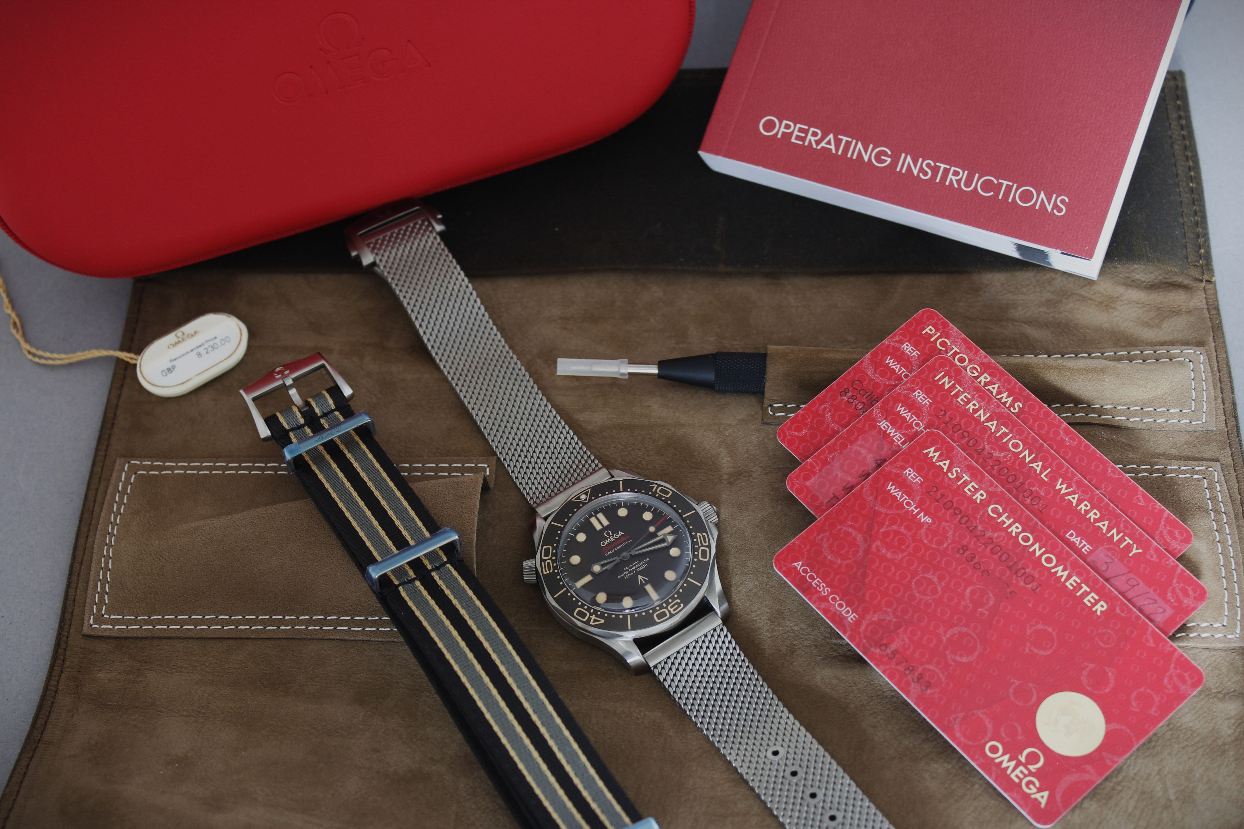 Omega Seamaster "No Time to Die" 007 Edition