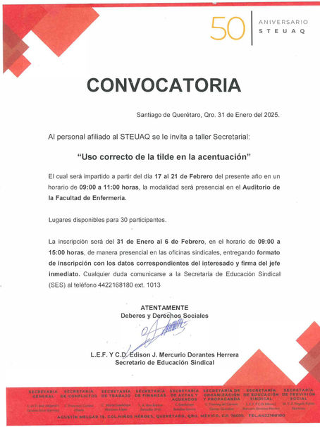 Taller: Uso correcto de la tilde en la acentuación