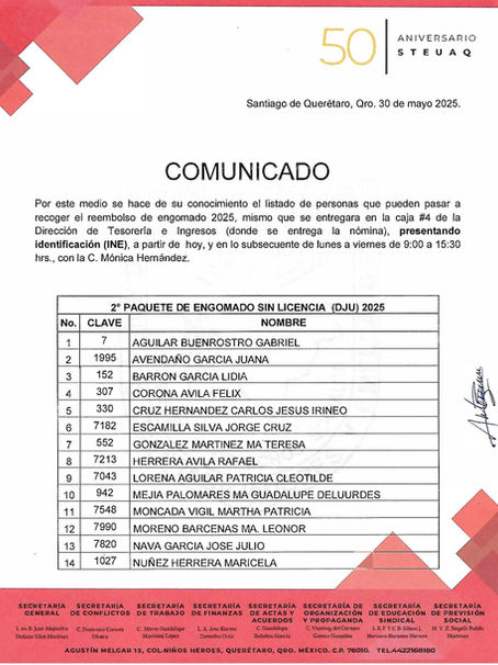 Reembolso de engomado 2025