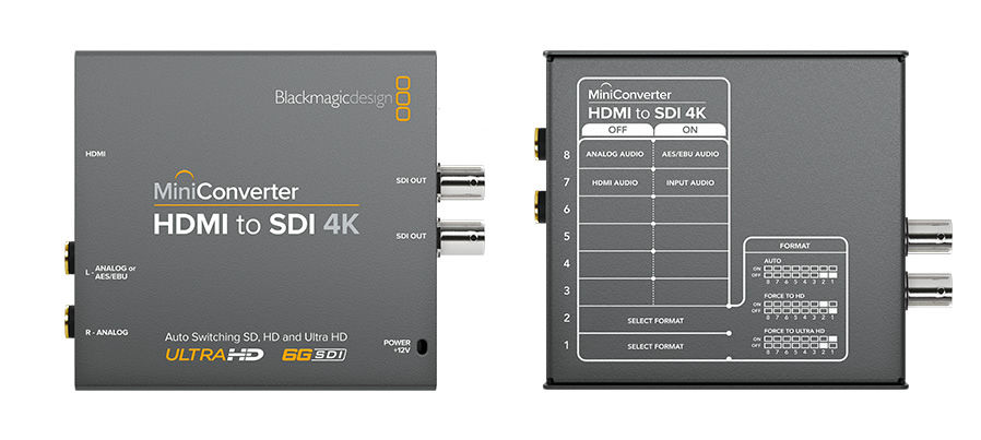 Thumbnail: Blackmagic Mini Converter - HDMI to SDI 4K