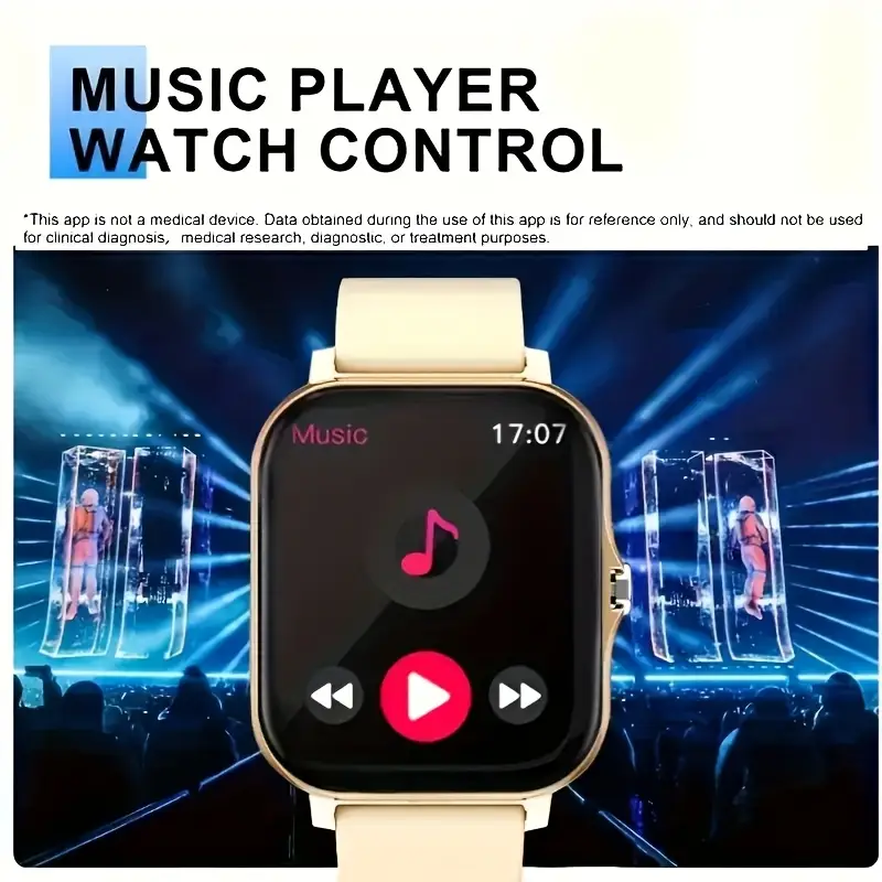 Miniatura: KESHUYOU 2025 Smart Watch 2.01 Inch HD Display Answer Make Call Message Preview 