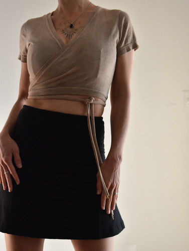 Rooted Wrap Top | Thread to Temple